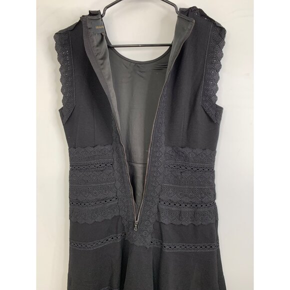 New Kobi Halperin Fit & Flare Dress Black Size 8 M - Picture 11 of 12